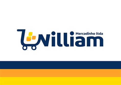 Identidade Visual Mercadinho William Behance