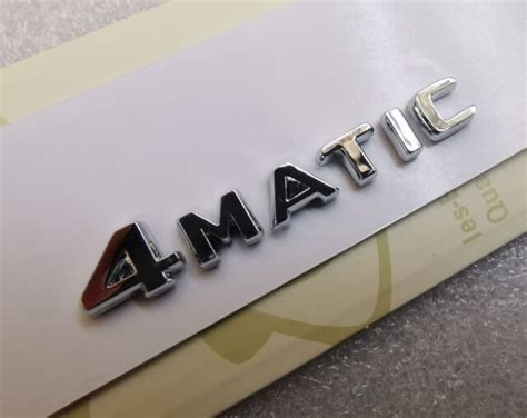 Matic Letter Emblem Badge Sticker Interior Dashboard Chrome For