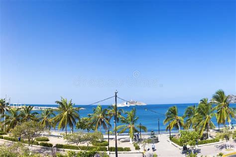 Panorama Of The Bay Of Santa Marta Colombia Stock Photo Image Of