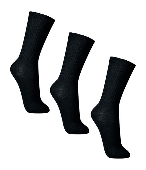 Kit Meias Cano Longo Algod O Lupo Sport Pretas Lingerie Br