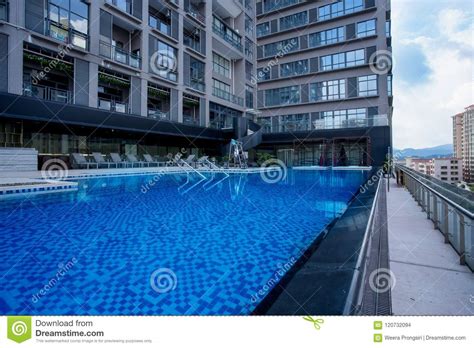 Swimming Pool Balcony Window Architectural Feature Building Stock