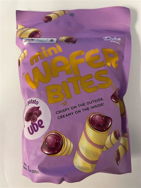 Deka Mini Wafer Bites Ube