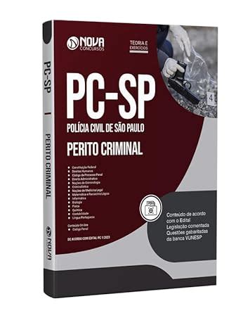 Apostila Aprovação Concurso PC SP Perito Criminal Amazon br