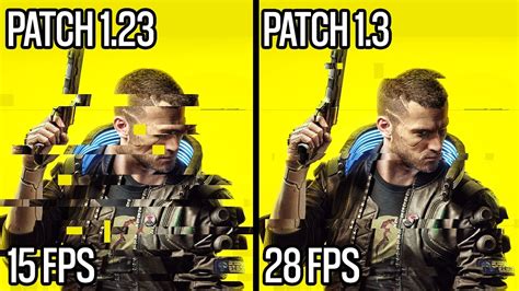 Cyberpunk 2077 PS4 SLIM Patch 1 23 Vs Patch 1 3 FPS Test Cyberpunk