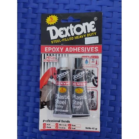 Jual Lem Besi Epoxy Dextone 5 Menit 48gram 100 ORIGINAL Shopee Indonesia