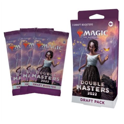 Magic The Gathering Double Masters Booster Draft Pack Pk