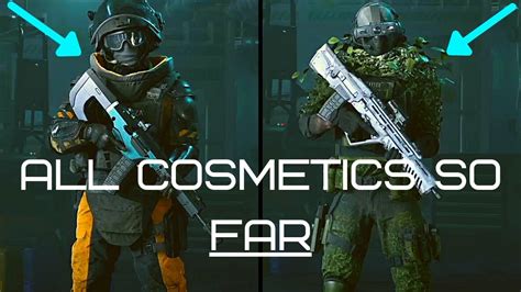 Battlefield 2042 All Specialist And Weapon Skins So Far Youtube