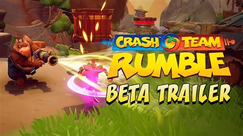 Crash Team Rumble Beta Trailer YouTube