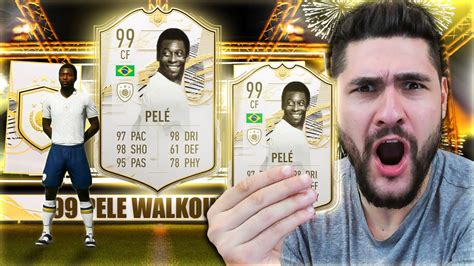 99 PELE IS HERE!!! THE MOST BROKEN CARD IN FIFA 21 ULTIMATE TEAM IS EVER MORE DANGEROUS IN MY HANDS!