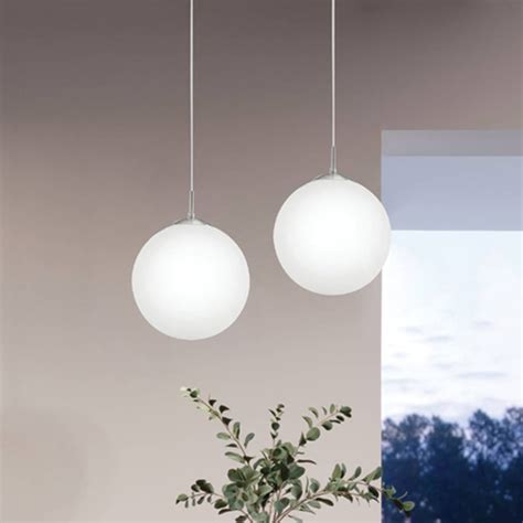 Eglo Rondo Opal Matt Pendant 30cm Wilko