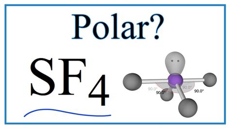 Sf4 Lewis Structure Polar Or Nonpolar Draw Easy