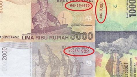 Ciri Uang Kertas Rp Dan Rp Dibayar Hingga Jutaan Rupiah