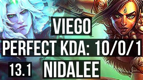 VIEGO Vs NIDA JNG 10 0 1 Legendary 800 Games KR Diamond 13 1