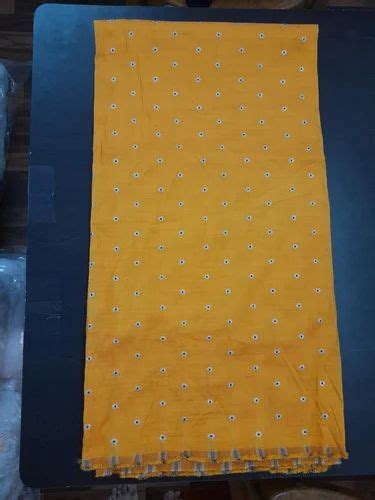 Cotton Polyester Dobby Butta Fabric Buttas Orange At Rs 60 Meter In Surat