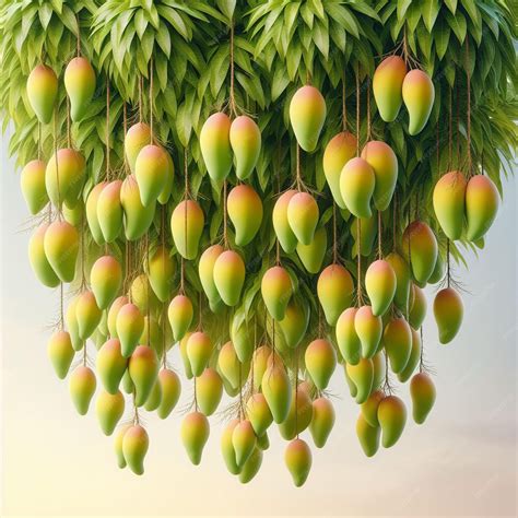 Premium Photo | Mango fruit mango tree garden image