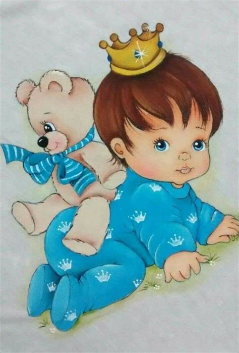 Pin By Betty De Milde On Baby Shower In Baby Cartoon Drawing