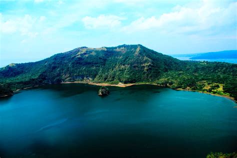 Taal Volcano Crater