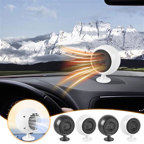 Aihimol Car Indoor Heater,12V Mini Sun Planet Car Heater Defroster ...