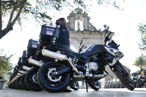 Zapopan Suma Nuevas Motocicletas Al Patrullaje Siker