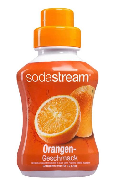 Sodastream Syrop Koncentrat Orange Ml Z Niemiec