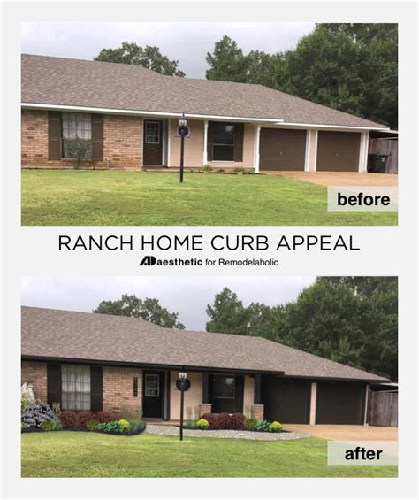 Real Life Rooms: Ranch Home Curb Appeal | Remodelaholic