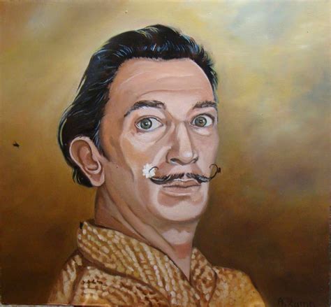 Portrait De Salvador Dali