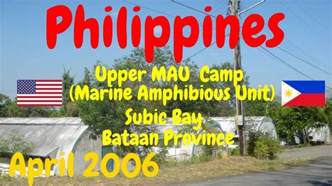 Upper Mau Marine Amphibious Unit Camp Subic Bay Bataan Province