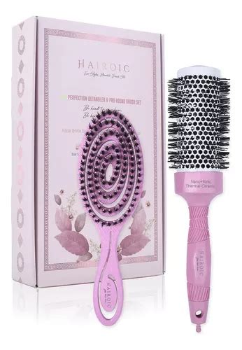 Hairoic Juego De Cepillos Para Desenredar El Cabello Cepill Mercadolibre