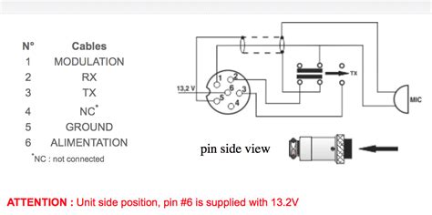 transistors - Switch CB Radio mic with SPST button - Electrical ...