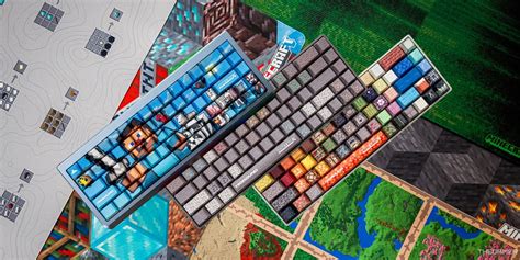 Minecraft's Highground Keyboard Collection Turns Your Keys Into Blocks