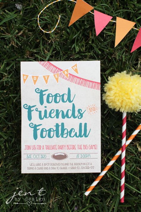 Tailgate Invitations — Jen T. by Design