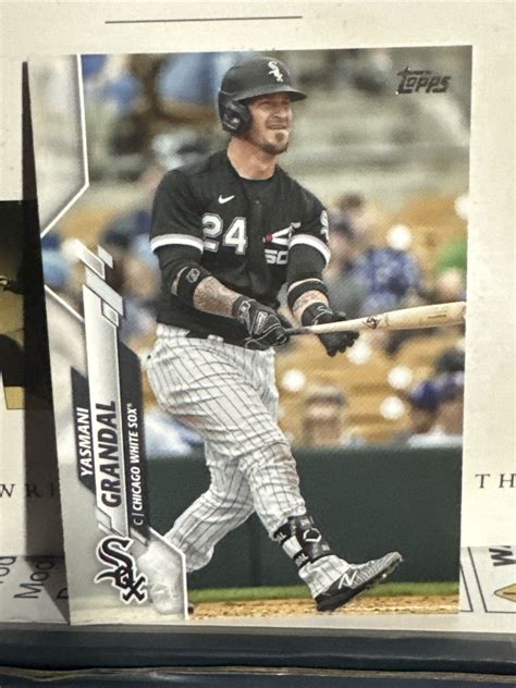 Topps Update Yasmani Grandal Chicago White Sox U Ebay