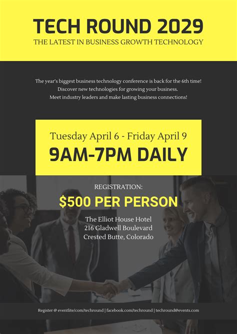 Meeting Flyer Template