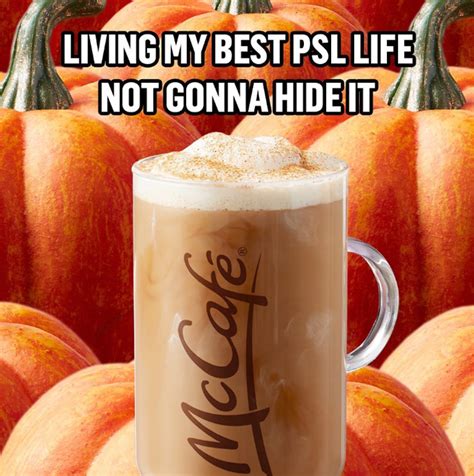 McDonald's Pumpkin Spice Latte 2022 Canada: Calories, Price