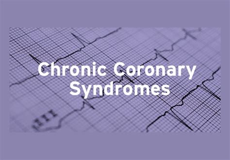 esc guideline management  chronic coronary syndromes
