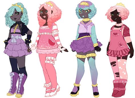 Gijinka Adopts Closed By Mxpastel On Deviantart