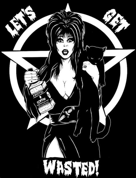 Elvira - Rockabilly Art and Dark Fantasy