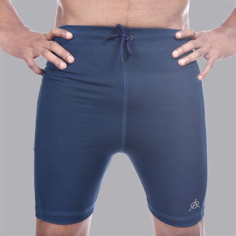 Men Sports compression shorts Navy Blue With Pocket (CYT-05 ...