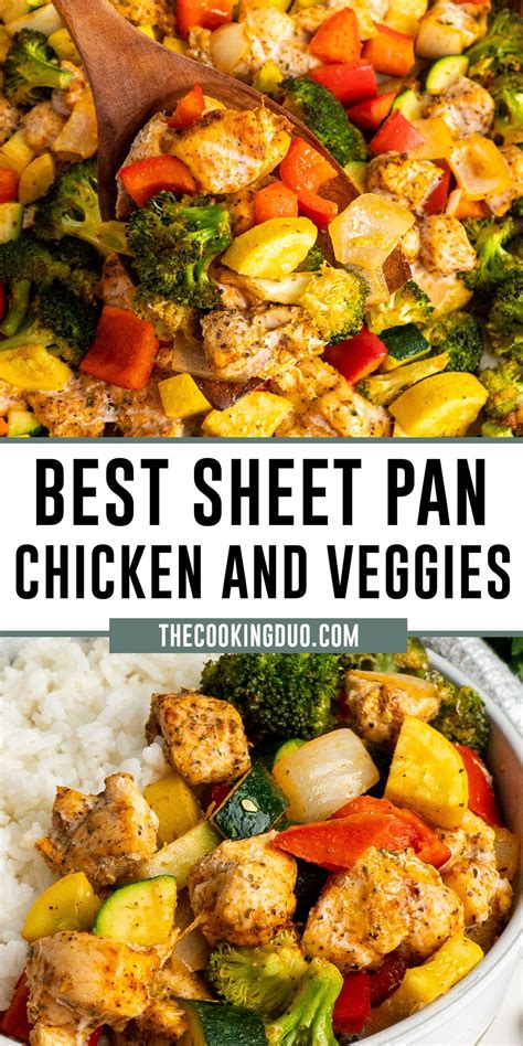 Sheet Pan Honey Garlic Chicken Veggies Healthy Recipe Artofit