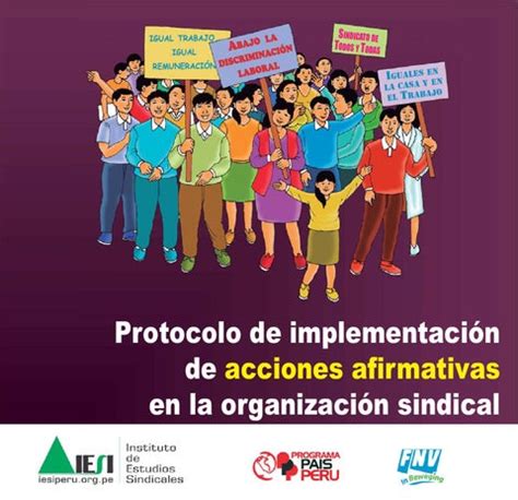 Protocolo de implementación de acciones afirmativas en la organización