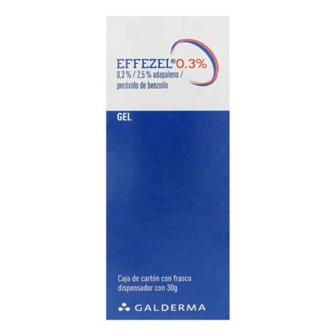 Compra Effezel adapaleno peróxido de benzoilo 0 3 2 5 con 30 g de gel