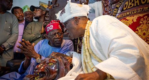 PHOTOS Tinubu Makes Victorious Homecoming Visits Oba Of Lagos