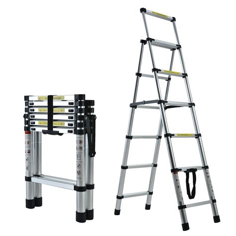 A Frame Telescoping Step Ladder Best Cleaner Tool On The Market