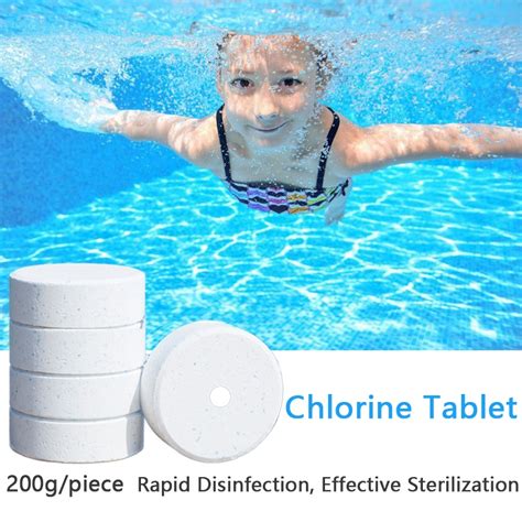 Swimming Pool Chlorine Chlorine Tablets For Swimming Pool Cleaning 5 Tablets Shopee Philippines