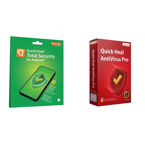 Quick Heal Antivirus Pro 1 Pc 1 Yeartotal Security For Android 1