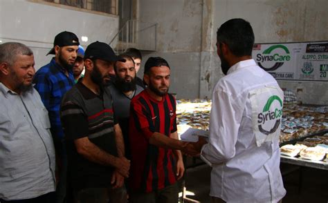 Zakat Syria Agihan Wang Zakat Kepada Petugas Dapur Ramadan Syria Care