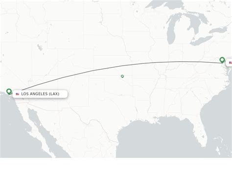 Direct Non Stop Flights From Los Angeles To Washington Schedules