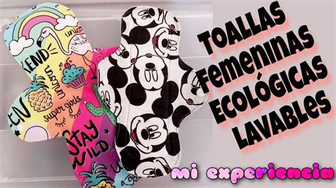 Toallas Femeninas Ecol Gicas De Tela Lavables Reutilizables Mi