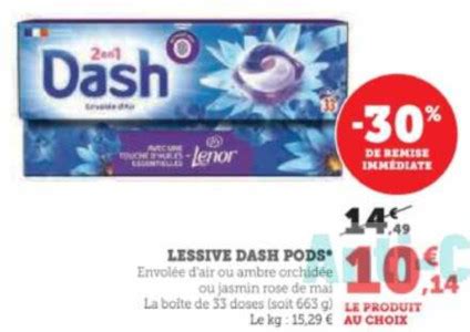 Anti Crise Fr Lessive En Capsules Dash Chez Magasins U 02 07 14 07