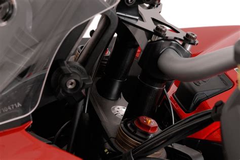 Alzas De Manillar Sw Motech De Mm En Negro Para Ducati Multistrada